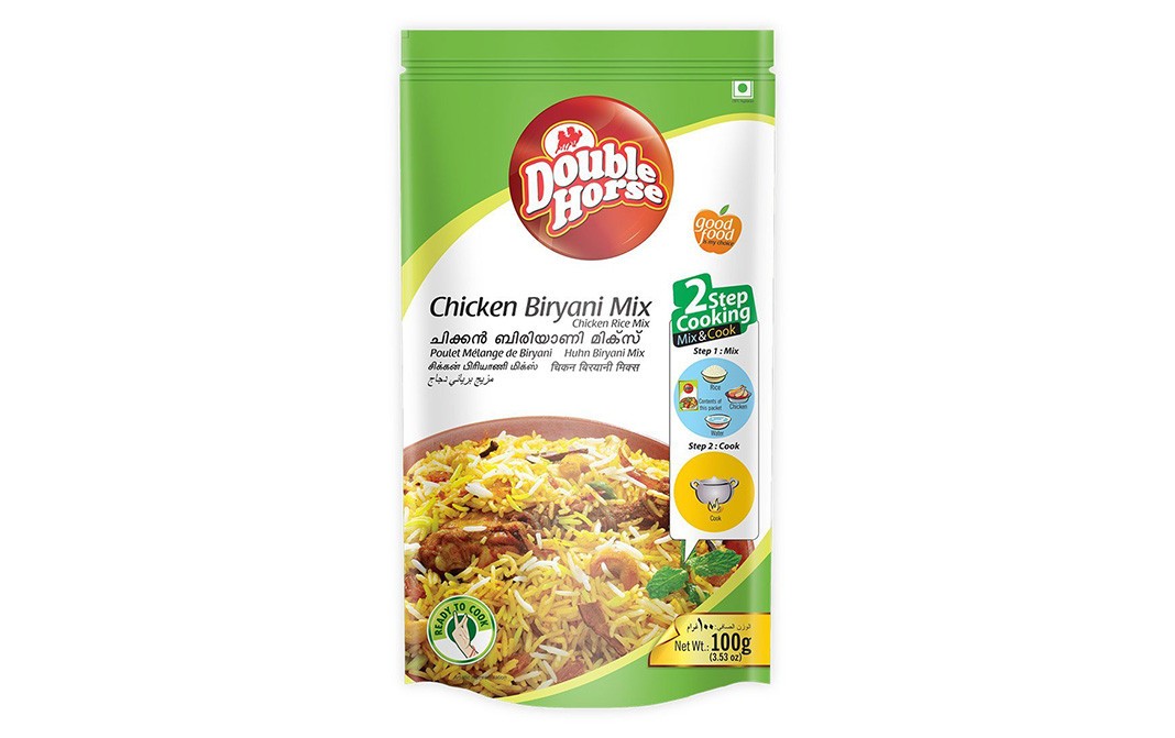Double Horse Chicken Biryani Mix    Pack  100 grams